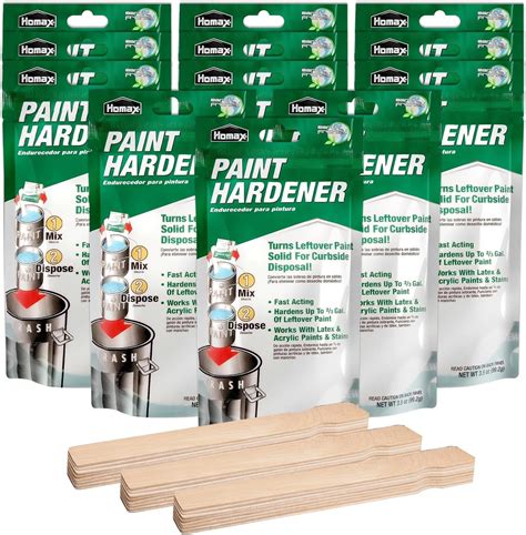 Waste Away Paint Hardener Packs Oz Fast Acting Paint