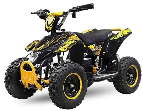 Pocket Quad Lectrique W Madox Luxe Noir Et Jaune Lestendances Fr