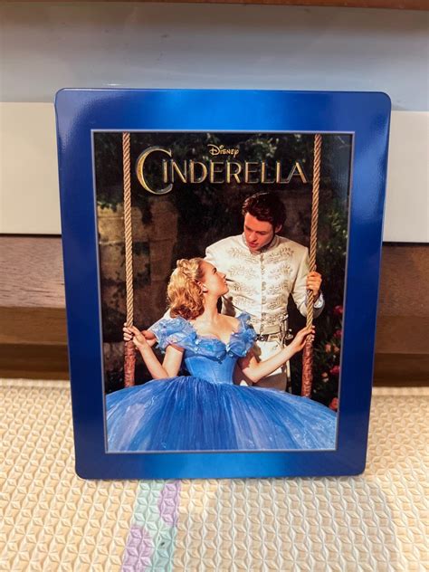 4K Steelbook Cinderella UHD Ultra HD Blu Ray Steelbook 4K Bluray