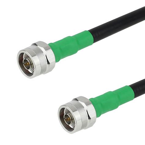 Low Loss N Male To N Male Cable LMR 400 Coax With Times Microwave