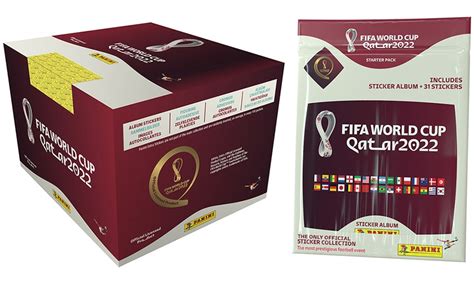 100 Pack Of Panini World Cup 2022 Stickers With Optional Starter Pack