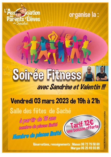 Soirée Fitness Mairie de Saché