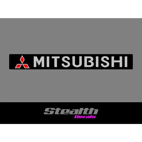 Fits Mitsubishi Shogun Pajero Tailgate Rear Sticker Decal Premium