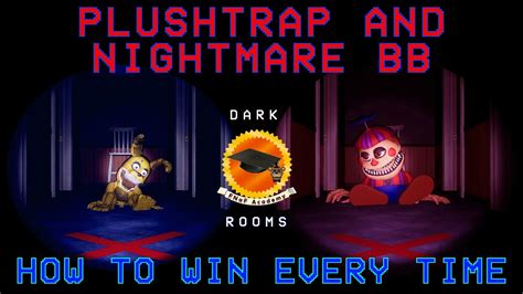 How To Beat Fnaf Vr Plushtrap Nightmare Bb Dark Rooms Walkthrough