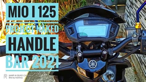 MIO I 125 Project Naked Handle Bar 2021 Ver 2 0 Yamaha Mio I 125 YouTube