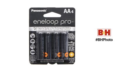 Panasonic Eneloop Pro Aa Rechargeable Nimh Batteries Bk 3hcca4ba