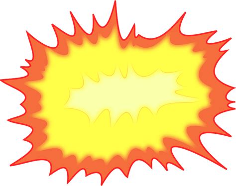 Yellow And Orange Explosive Speech Bubble Transparent Png Stickpng