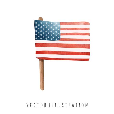 Premium Vector | Independence's day flag