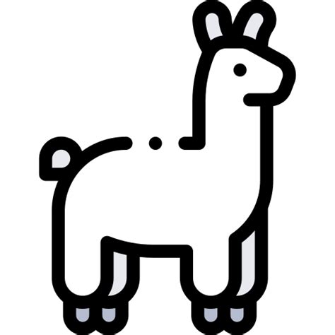 Icono De Llama Detailed Rounded Lineal Color