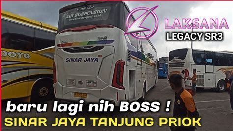 Bus Baru Sinar Jaya Legacy Sr Dari Karoseri Laksana Kapan Jalur