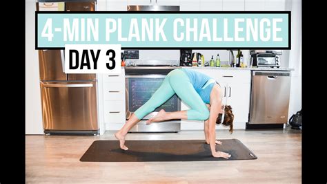 4 Minute Plank Tabata Challenge Day 3 Forearm High Plank Exercises Youtube