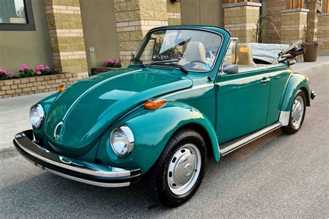 No Reserve One Owner 1974 Volkswagen Super Beetle Convertible For Sale