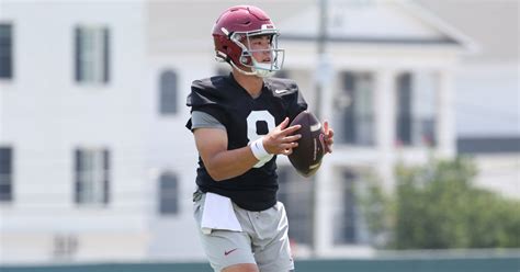 What Nick Saban Said About Alabama S Qb Battle After First Practice