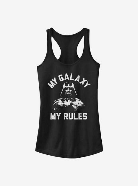 Star Wars My Rules Girls Tank Top Black Hot Topic