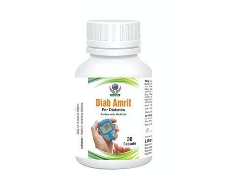 Diab Amrit Capsule For Diabetes Capsules At Rs Bottle In Thane