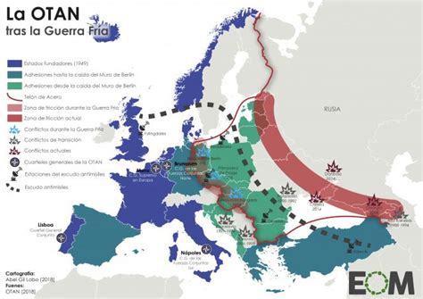 La geopolítica de la OTAN en Europa Mapas de El Orden Mundial EOM