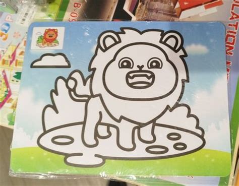 tranh cat colormate art craft