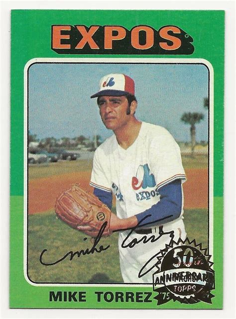 2024 Topps Heritage MIKE TORREZ Original 1975 50th Stamped Buyback