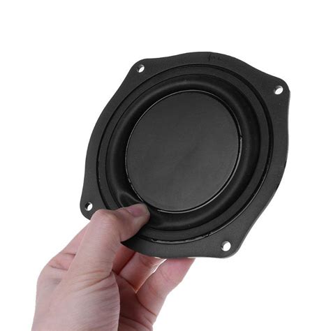 Buy 2PCS Bass Vibrating Membrane 4 Inch Loudspeaker Rubber Speaker