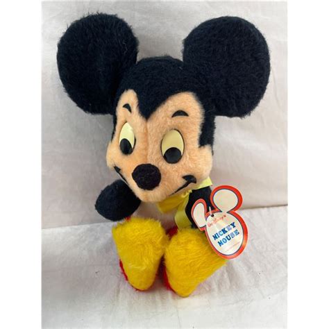 Vintage Mickey Mouse Plush Toy - Sunrise Estate Services Ltd