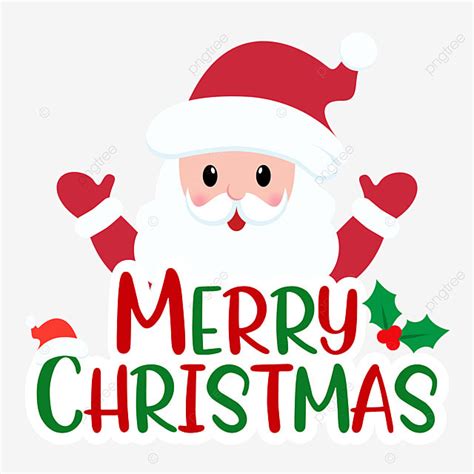 Christmas Santa Claus Clipart Transparent PNG Hd, Merry Christmas And ...