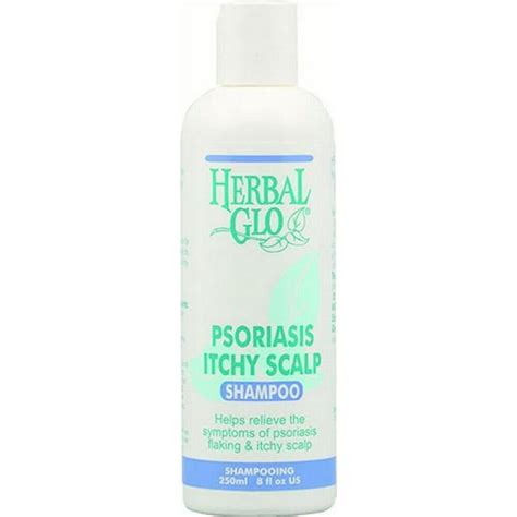 Herbal Glo Psoriasis And Itchy Scalp Shampoo 8 Oz