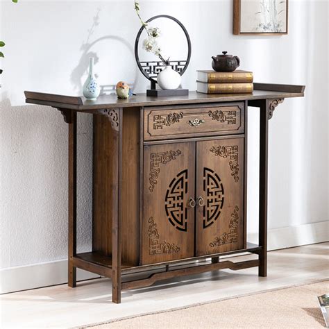 Buddha Table Home Living Room Entrance Cabinet Hallway Entrance Table