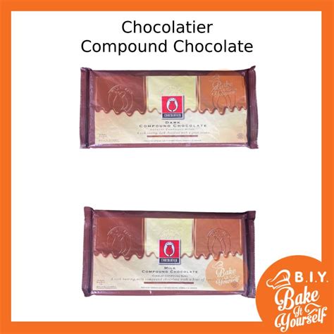 Tulip Chocolatier Dark Chocolate Milk Chocolate Compound Bars Kg