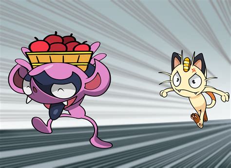 Anime Running Meme - Pokemon version by KunYKA on DeviantArt