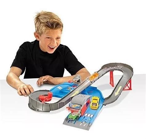 Hot Wheels Set De Pista Carrera En La Ciudad Env O Gratis Cuotas Sin Inter S