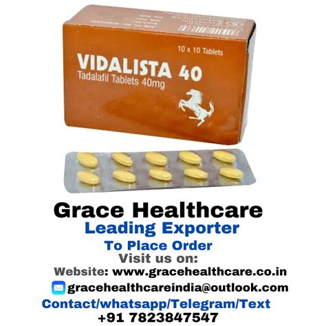 Vidalista Tablets 40 Mg At Rs 64 Stripe Nagpur ID 2851480648630