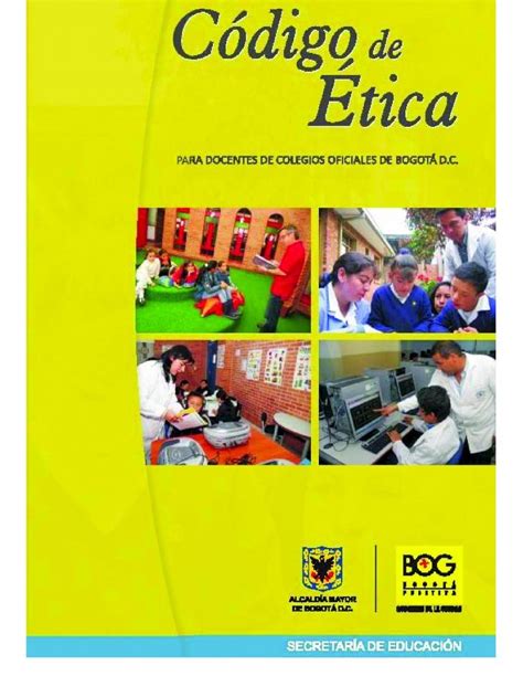 PDF CODIGO DE ETICA SECRETARIA DE EDUCACION DOKUMEN TIPS