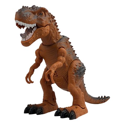 Dinossauro De Brinquedo Anda Luz E Som Tinossauro Rex Shopee Brasil