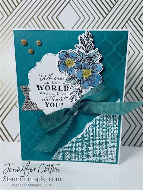 The Stamp Therapist Three Cards With The Stampin Up Thoughtful