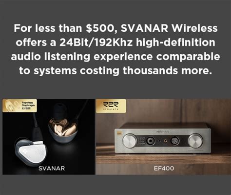 HiFiMan Svanar Wireless: Tai Nghe In-Ear Chính Hãng | Trả Góp 0%