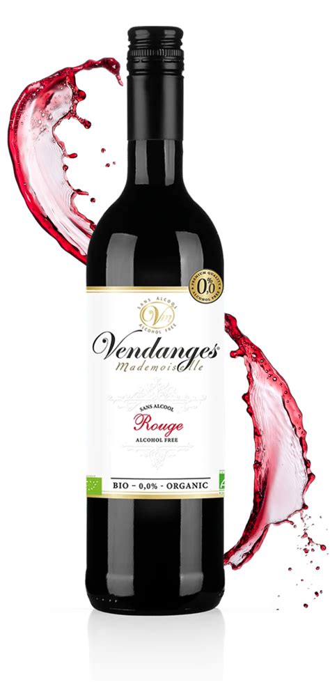 Wino Bezalkoholowe Vendanges Rouge Ml Wytrawne Czerwone