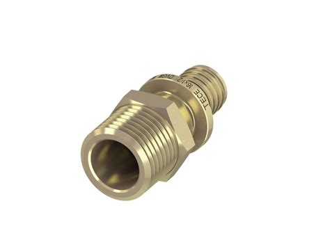 TECEflex Übergangsnippel Siliziumbronze R 1 1 2 50 mm 705610