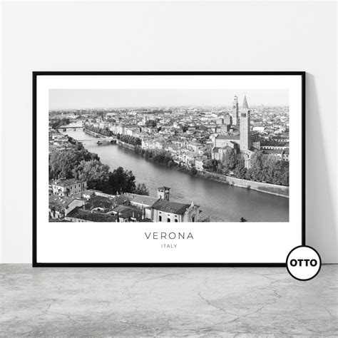 Verona, Italy, Travel Poster – Otto Lind