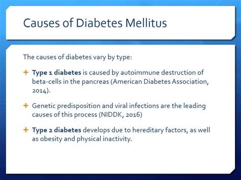 Diabetes Mellitus Types Causes Presentation Treatment And Examination 2366 Words