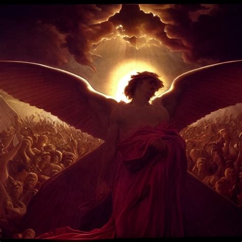 Lucifer Rises To Power Alexandre Cabanel High Detail Midjourney