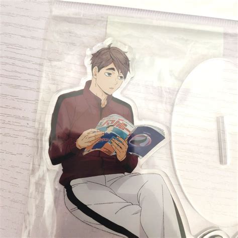 Haikyuu Miya Twins Relax Acrylic Stand Official Merch Atsumu Osamu