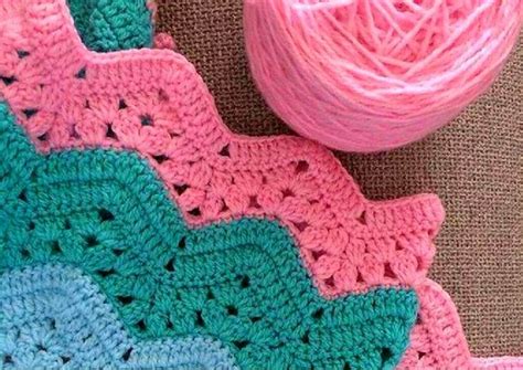 Patr N Gratis Punto Zig Zag A Crochet Crochetisimo