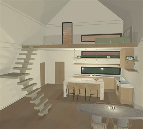 One Bedroom Loft Houseplan - Etsy