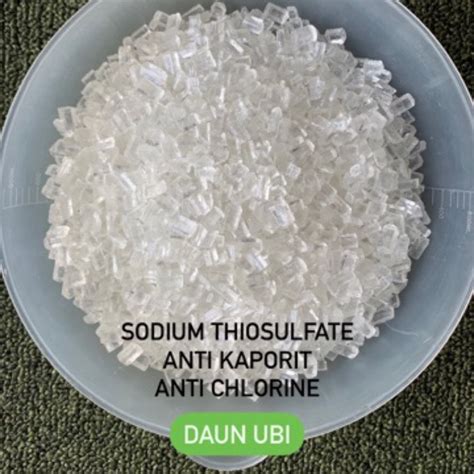 Jual Sodium Thiosulfate Anti Chlorine Klorin 1KG Shopee Indonesia