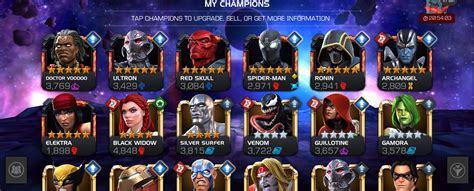 Need Tips For Progression And Champs — Marvel Contest Of Champions