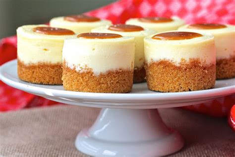 Mini Cheesecakes With Salted Caramel Karens Kitchen Stories