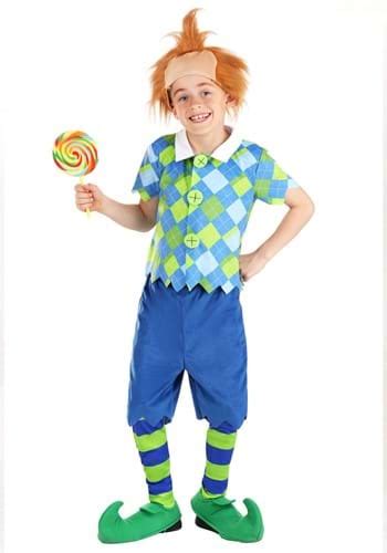 Deluxe Plaid Munchkin Costume for Boys