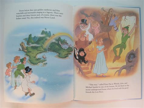 Walt Disney S Classic Peter Pan A Big Golden Book Very Good