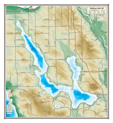 Walloon Lake | Michigan Maps