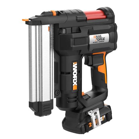 Worx Power Share Nitro 20v 18gauge Nailstaple Gun Nailforce And Battery